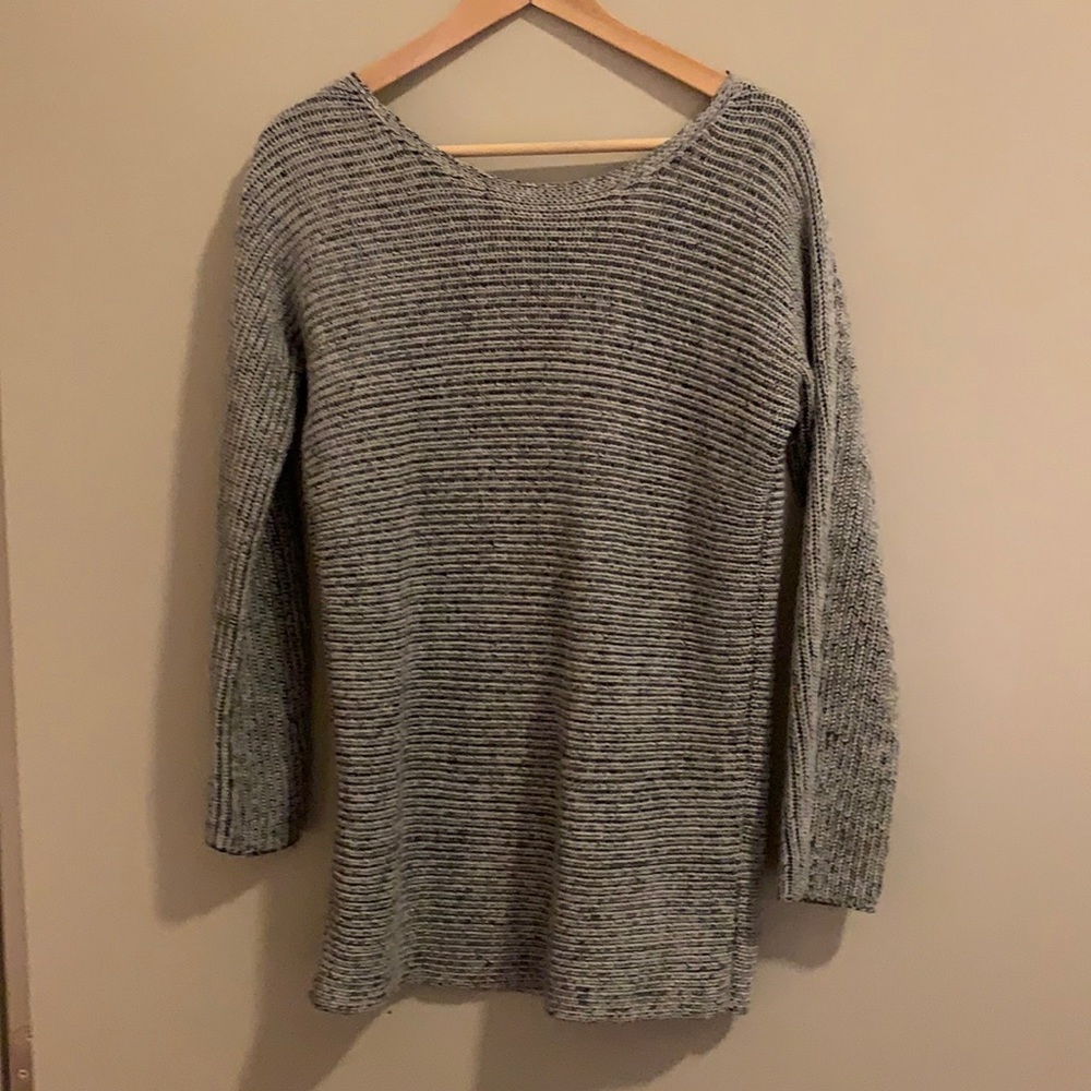 Bar III open-back sweater